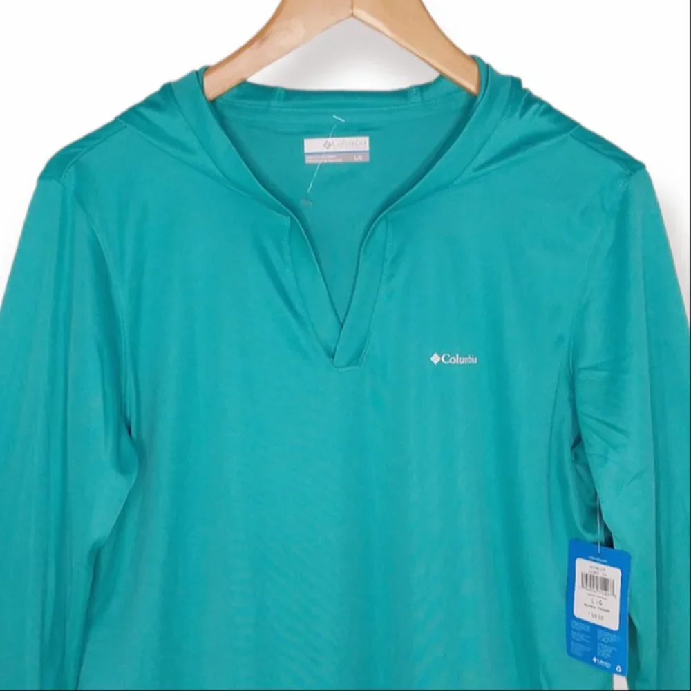 NWT Columbia Rapid Creek Hoodie Size Large UPF 50 Sun Protection Hiking Beach - Picture 3 of 10